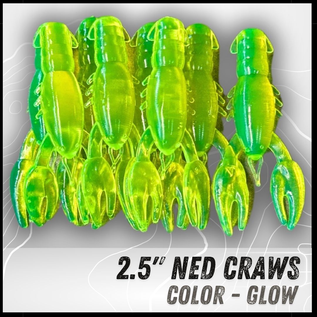 8PK 2.50” Epic Ned Craws