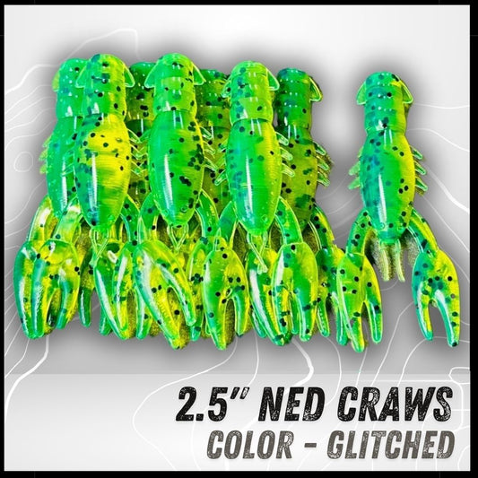 8PK 2.50” Epic Ned Craws