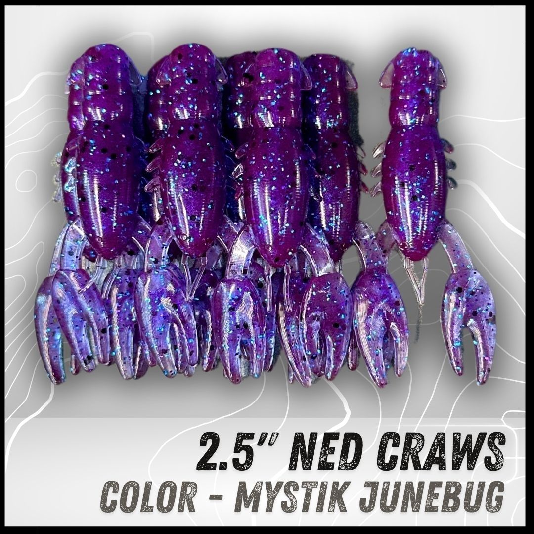 8PK 2.50” Epic Ned Craws