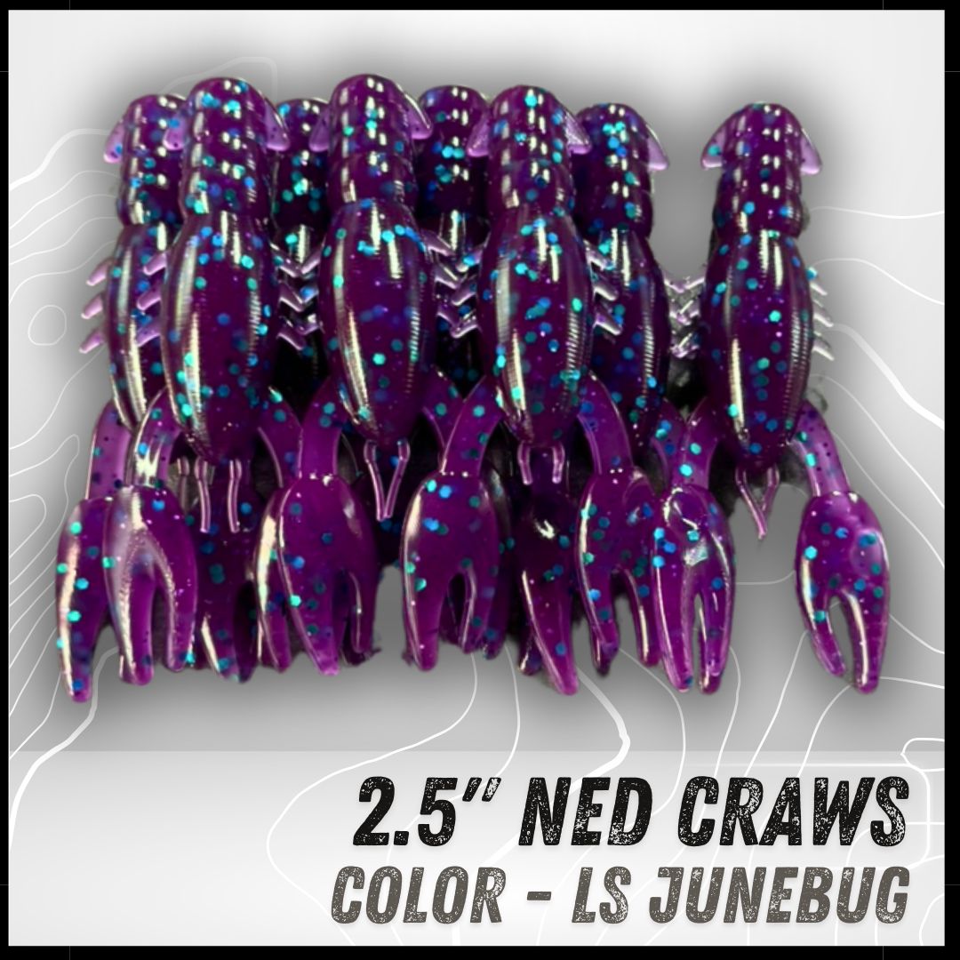 8PK 2.50” Epic Ned Craws