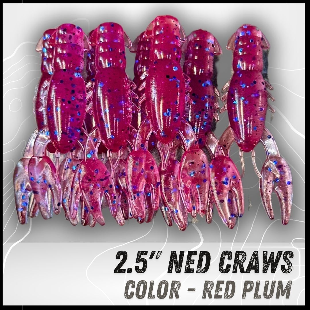 8PK 2.50” Epic Ned Craws