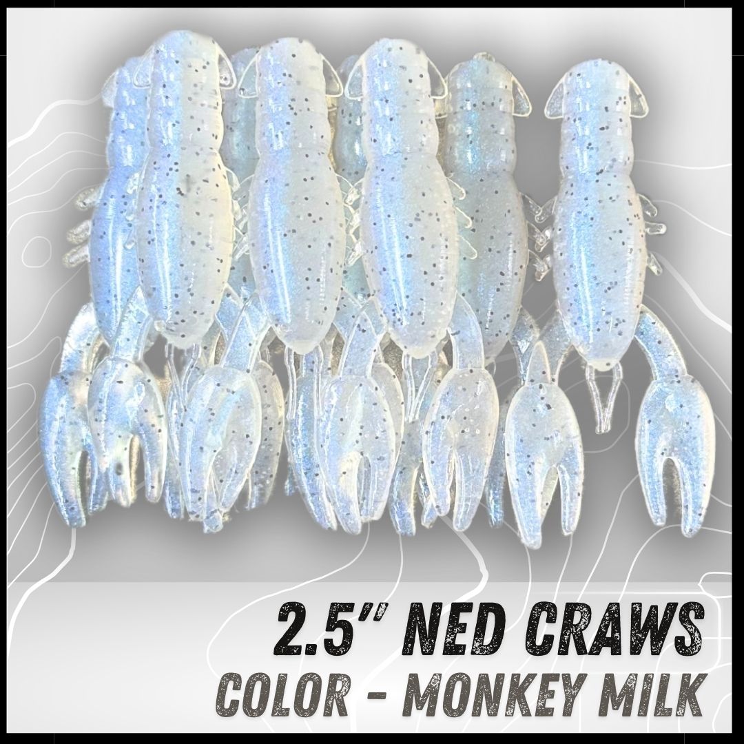 8PK 2.50” Epic Ned Craws