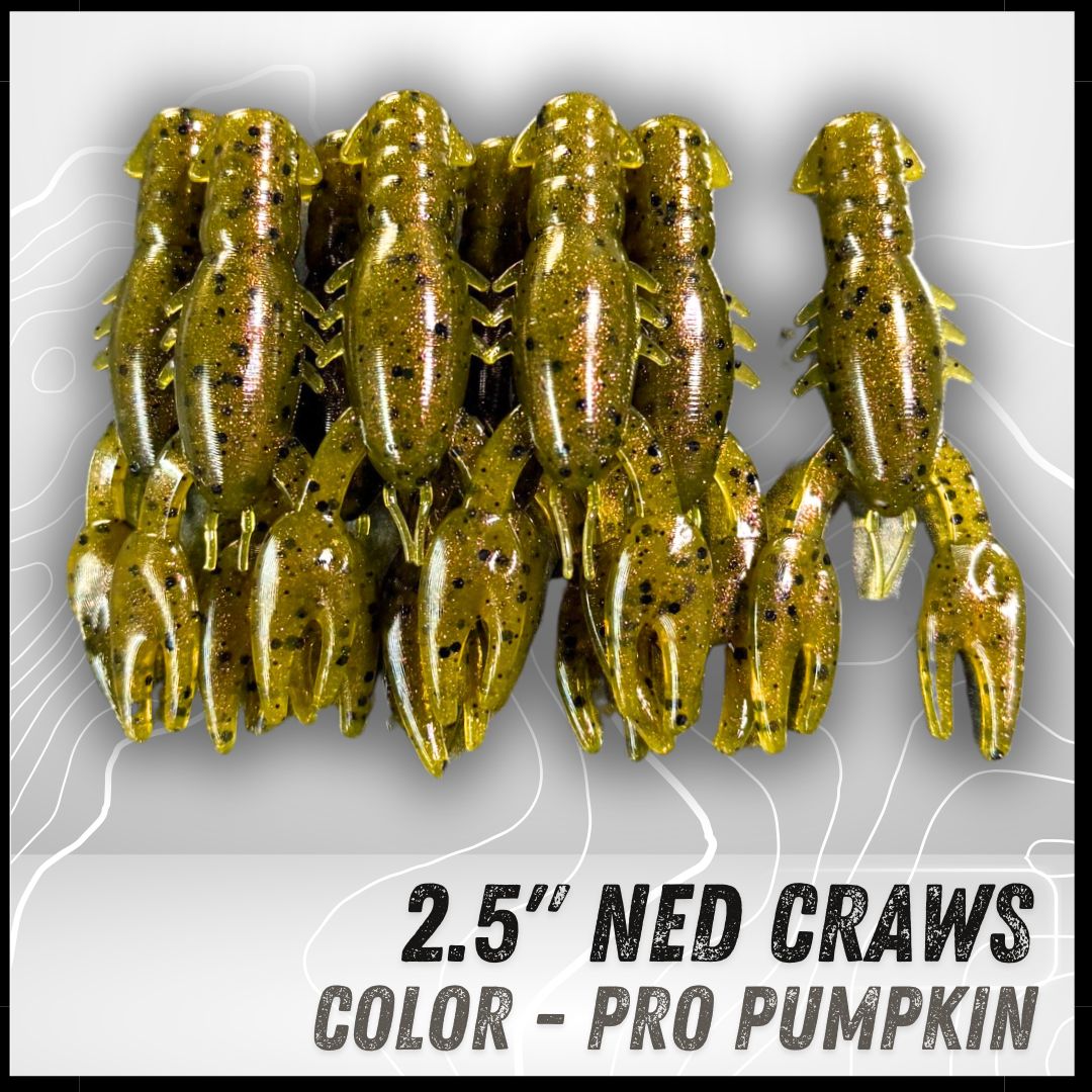 8PK 2.50” Epic Ned Craws
