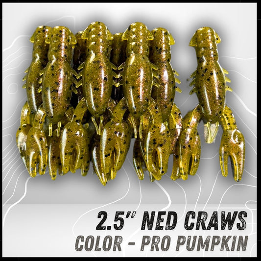 8PK 2.50” Epic Ned Craws