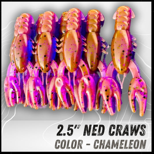 8PK 2.50” Epic Ned Craws