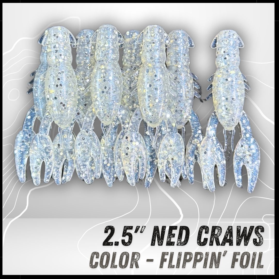 8PK 2.50” Epic Ned Craws