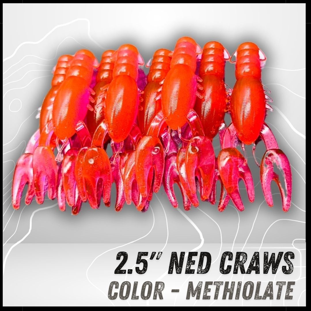 8PK 2.50” Epic Ned Craws