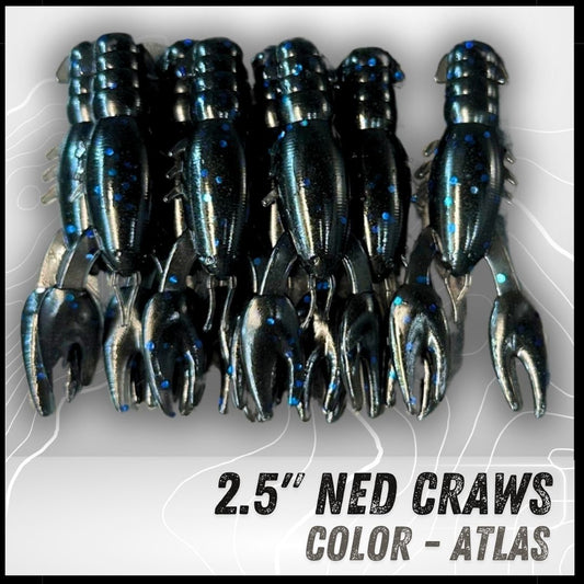 8PK 2.50” Epic Ned Craws