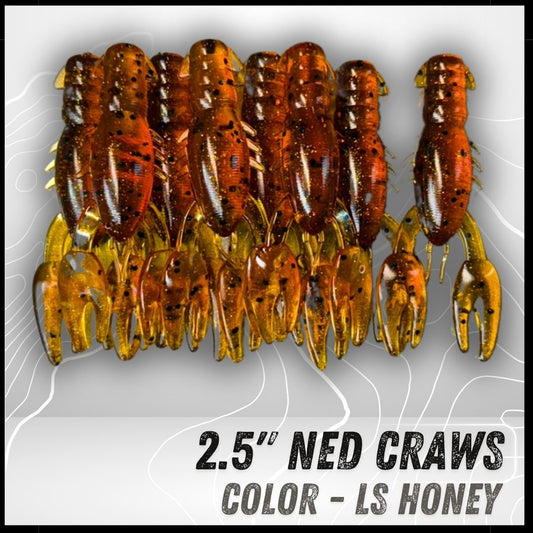 8PK 2.50” Epic Ned Craws