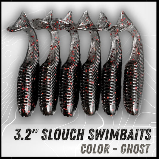 6PK 3.20” Epic Slouch Swimbaits