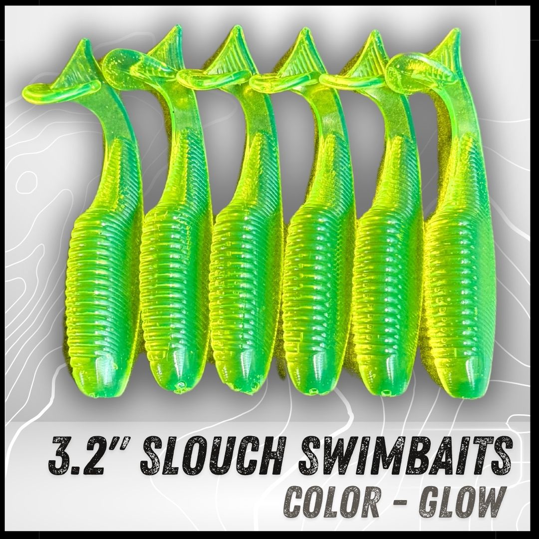 6PK 3.20” Epic Slouch Swimbaits