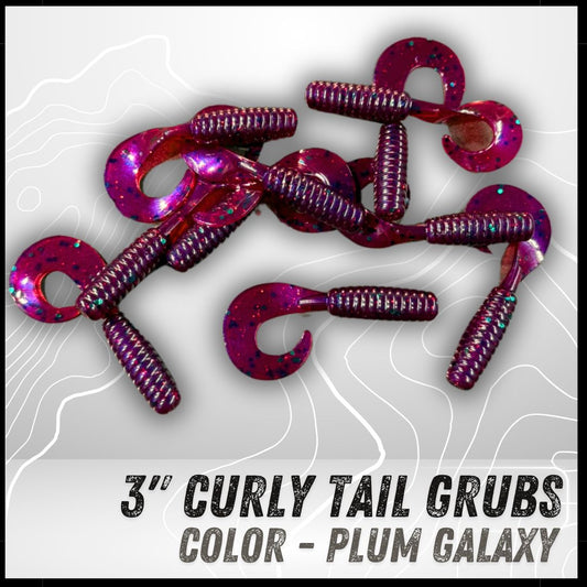 10PK 3.00” Epic Curly Tail Grub