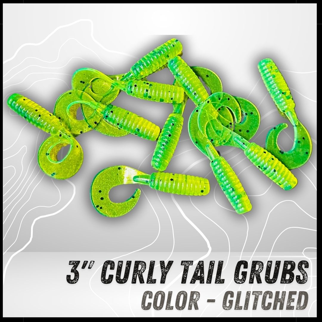 10PK 3.00” Epic Curly Tail Grub