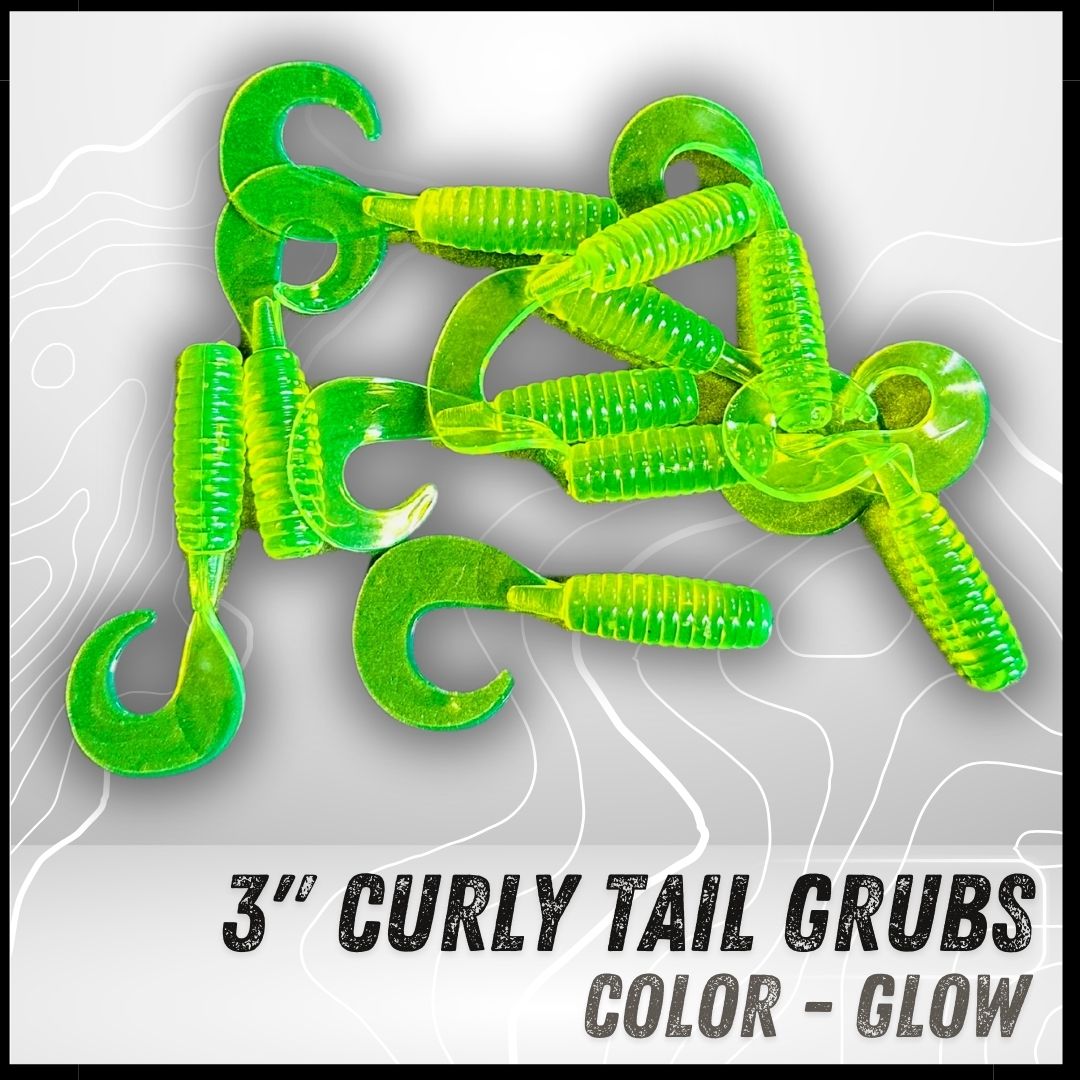 10PK 3.00” Epic Curly Tail Grub