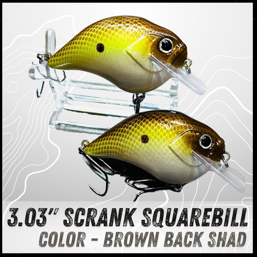 3.03” S Crank Squarebill (G SAUCE)
