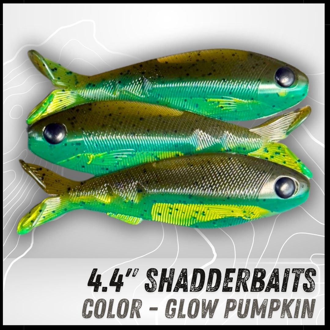 3PK 4.40" Epic Shadderbait Swimbaits