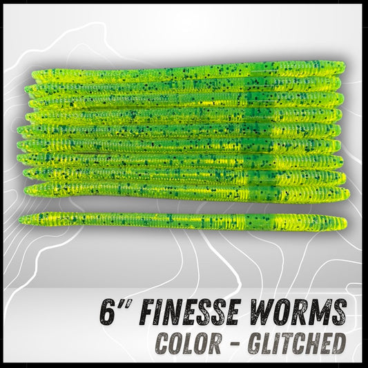 10PK 6" Epic Finesse Worms (Unsalted)