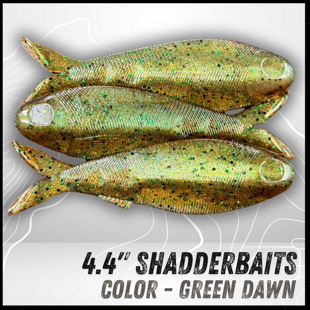 3PK 4.40" Epic Shadderbait Swimbaits