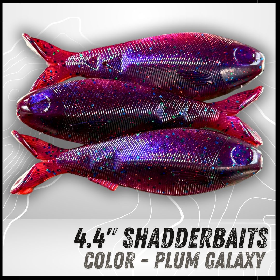 3PK 4.40" Epic Shadderbait Swimbaits