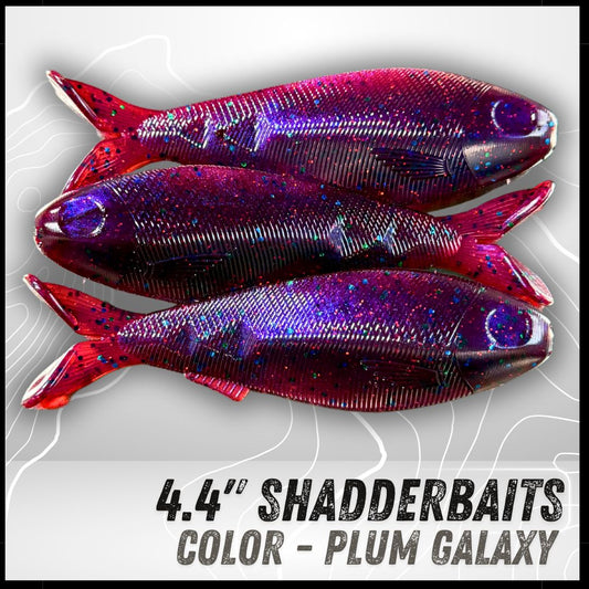 3PK 4.40" Epic Shadderbait Swimbaits