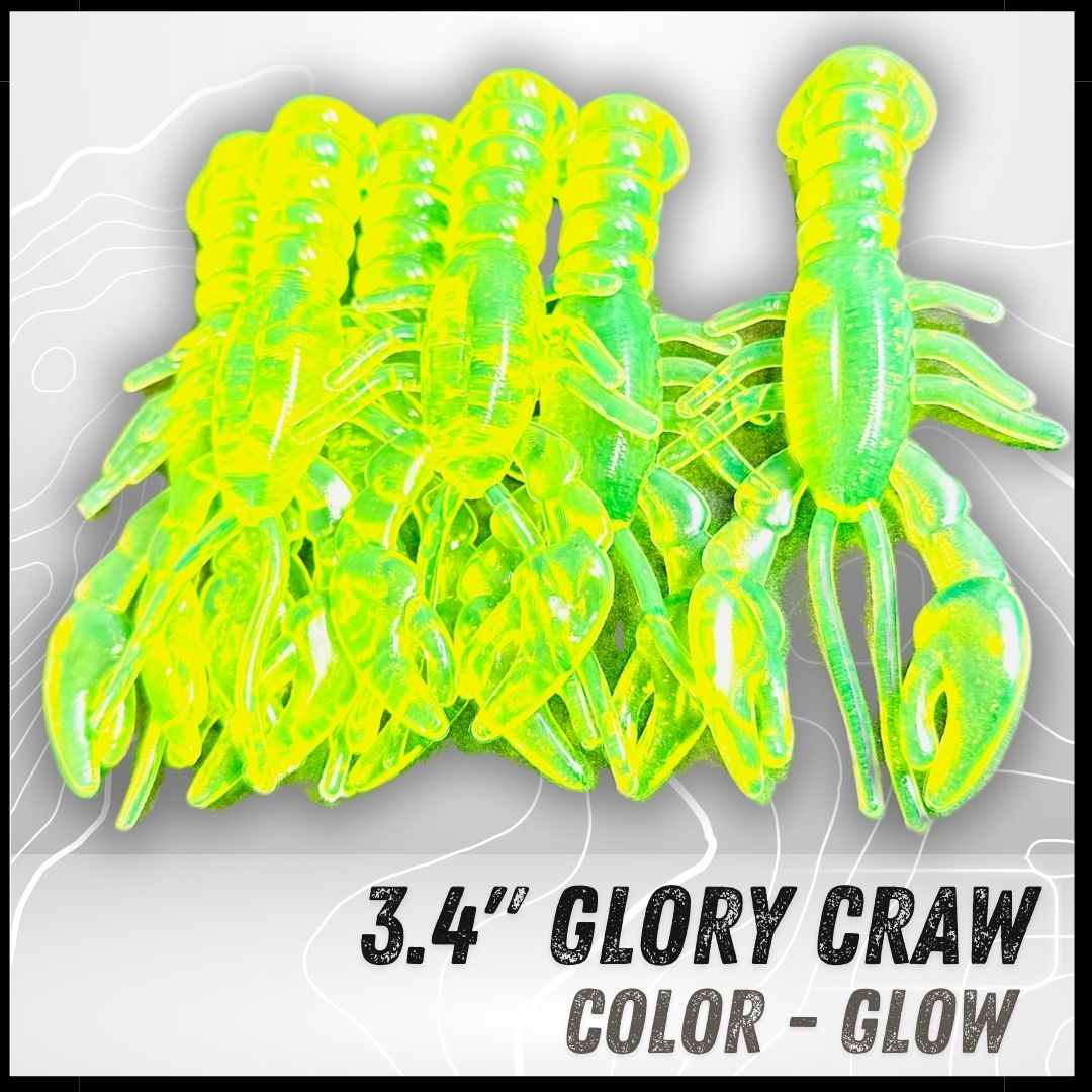 6PK 3.40" Epic Glory Craws