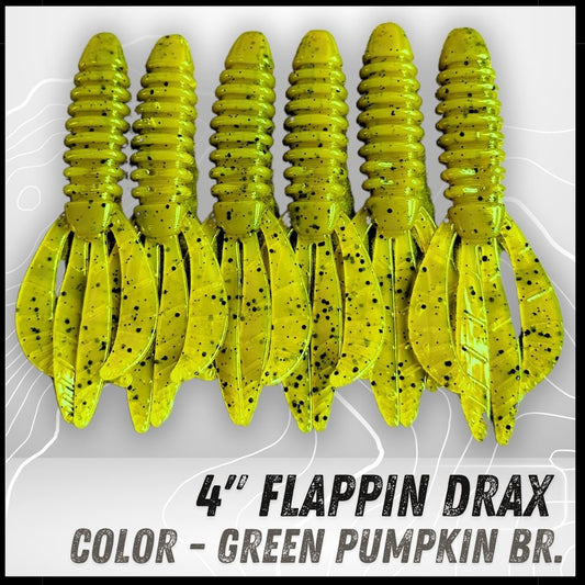 6PK 4.00" Epic Flappin Drax