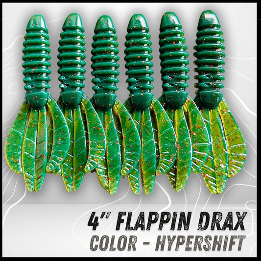 6PK 4.00" Epic Flappin Drax