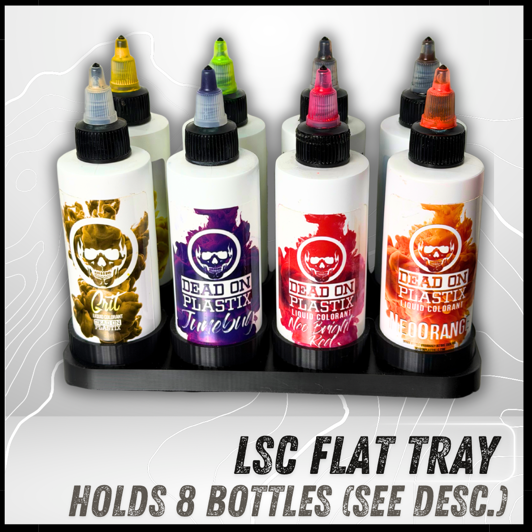 LSC DOP Flat Tray (8 Bottle) (4oz Liquid DOP Bottles)