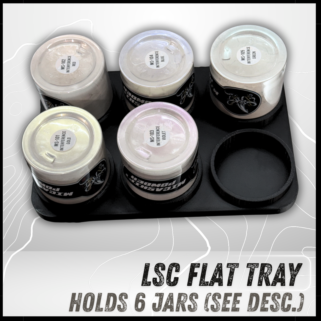 LSC 8BIT Flat Tray (6 Jar) (80g Micashift)