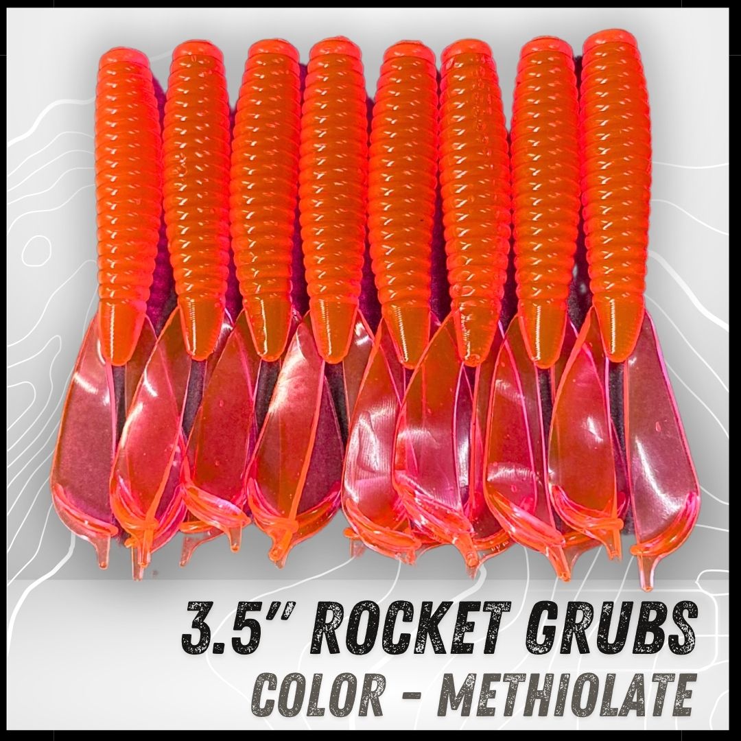 8PK 3.50” Epic Rocket Grubs