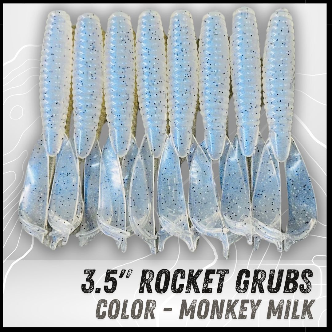 8PK 3.50” Epic Rocket Grubs