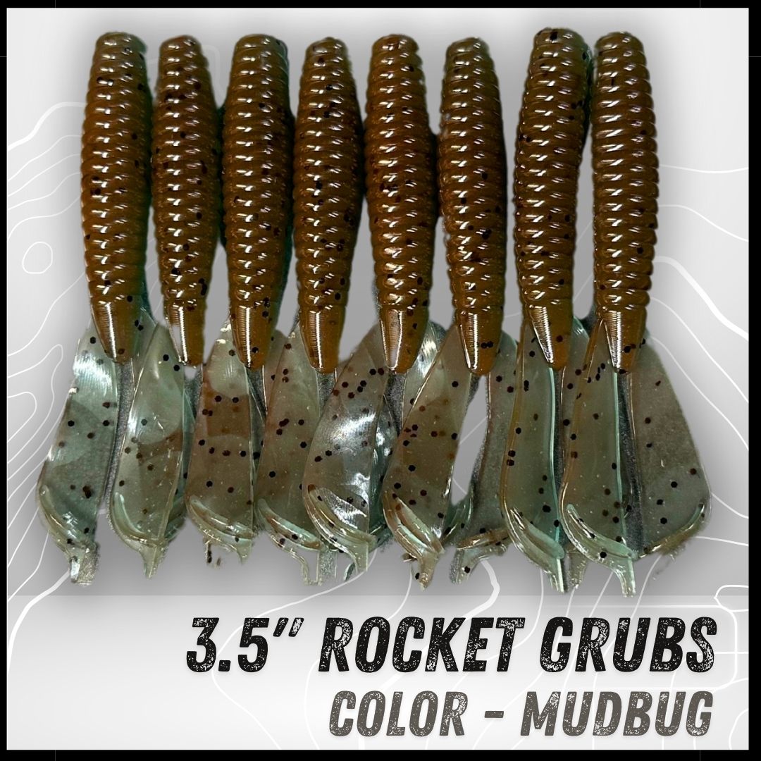 8PK 3.50” Epic Rocket Grubs