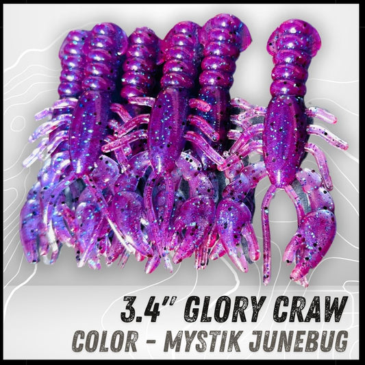 6PK 3.40" Epic Glory Craws