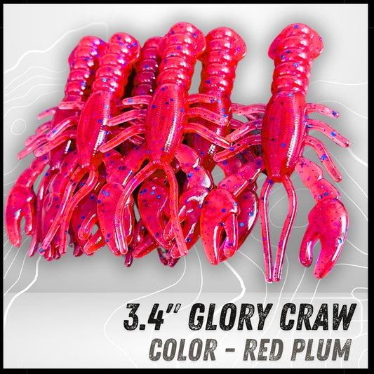 6PK 3.40" Epic Glory Craws