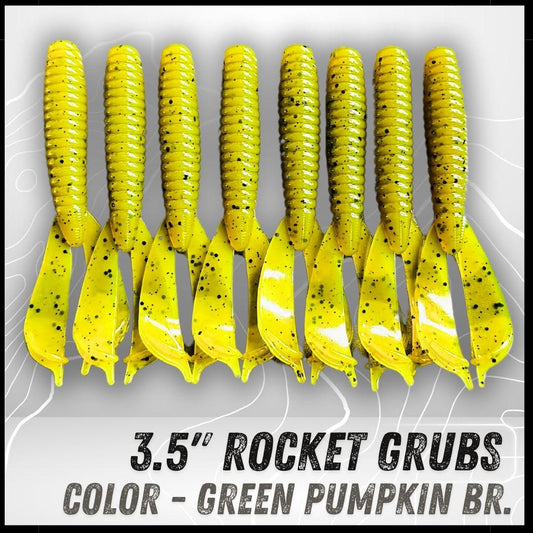 8PK 3.50” Epic Rocket Grubs