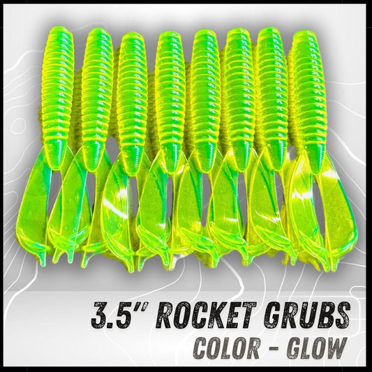 8PK 3.50” Epic Rocket Grubs